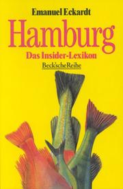 Cover of: Hamburg. Das Insider- Lexikon.