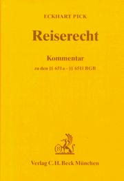 Cover of: Reiserecht.