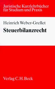 Cover of: Steuerbilanzrecht.