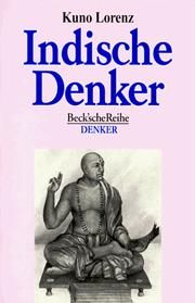 Cover of: Indische Denker.
