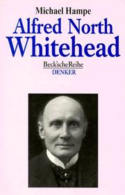 Cover of: Alfred North Whitehead.