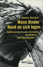 Cover of: Wenn Kinder Hand an sich legen.