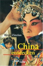 Cover of: China entdecken.