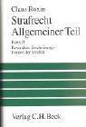 Cover of: Strafrecht, Allgemeiner Teil. Bd. 2: Besondere Erscheinungsformen der Straftat