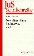 Cover of: JuS-Schriftenreihe, H.97, Die Anfängerübung im Strafrecht