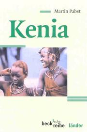 Cover of: Kenia.