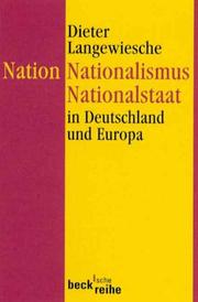 Cover of: Nation, Nationalismus, Nationalstaat