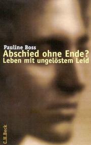 Cover of: Leben mit ungelöstem Leid. Ein psychologischer Ratgeber.