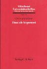 Cover of: Staat als Argument.