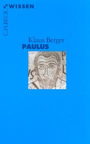 Cover of: Paulus