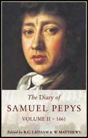 Cover of: The Diary of Samuel Pepys: 1661 (Diary of Samuel Pepys, Vol 2)