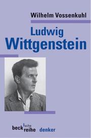 Cover of: Ludwig Wittgenstein.