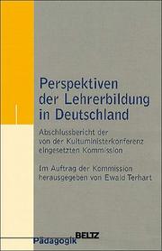 Cover of: Perspektiven der Lehrerbildung in Deutschland