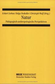 Cover of: Natur