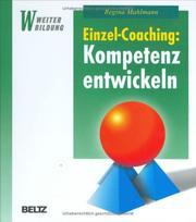 Cover of: Einzel-Coaching: Kompetenz entwickeln