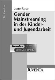 Cover of: Gender Mainstreaming in der Kinder- und Jugendarbeit.