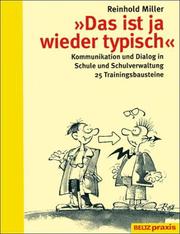 Cover of: Das ist ja wieder typisch by Reinhold Miller