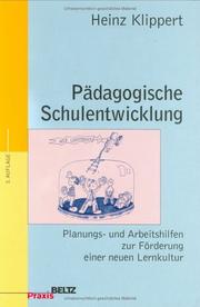 Cover of: Pädagogische Schulentwicklung