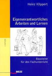 Cover of: Eigenverantwortliches Arbeiten und Lernen