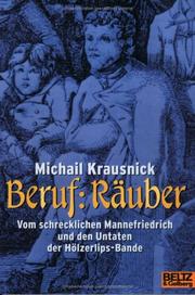 Cover of: Beruf: Räuber