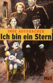 Cover of: Ich bin ein Stern by Inge Auerbacher