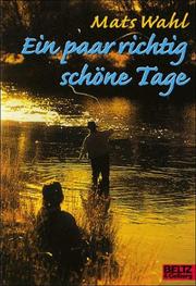 Cover of: Ein paar richtig schöne Tage