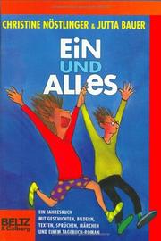 Cover of: Ein und Alles