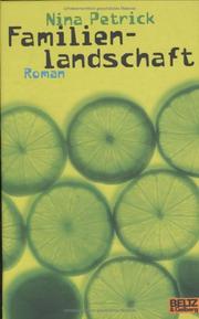 Cover of: Familienlandschaft by Nina Petrick