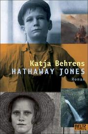 Cover of: Hathaway Jones. by Katja Behrens