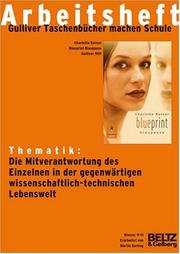 Cover of: Charlotte Kerner: ' Blueprint. Blaupause'. Arbeitsheft.