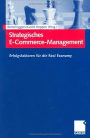 Cover of: Strategisches E-Commerce-Management. Erfolgsfaktoren für die Real Economy
