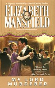My Lord Murderer by Elizabeth Mansfield, Elizabeth Mansfield