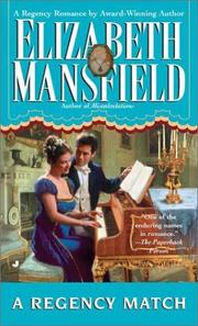 Cover of: A Regency Match by Elizabeth Mansfield
