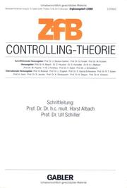 Cover of: Zeitschrift für Betriebswirtschaft ( ZfB). Heft 2/2001. Controlling- Theorie.