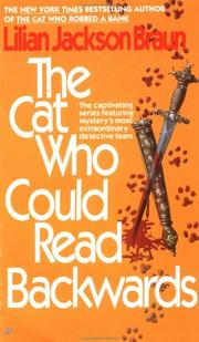 Cover of: The Cat Who Could Read Backwards (Cat Who...)