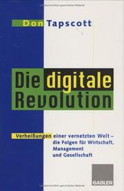 Cover of: Die digitale Revolution.