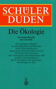 Cover of: (Duden) Schülerduden, Die Ökologie