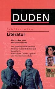 Cover of: (Duden) Schülerduden, Die Literatur by 