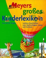 Cover of Meyers Gro]Es Kinderlexikon