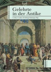 Cover of: Gelehrte in der Antike.