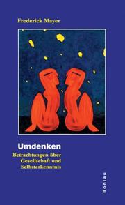 Cover of: Umdenken by Frederick Mayer, Frederick Mayer