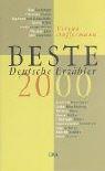 Cover of: Beste Deutsche Erzähler 2000. Eine Anthologie. by Verena Auffermann