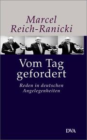 Cover of: Vom Tag Gefordert by Marcel Reich-Ranicki