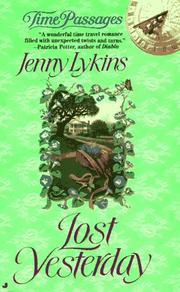 Cover of: Lost Yesterday by Jenny Lykins