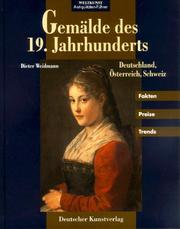 Cover of: Gemälde des 19. Jahrhunderts. Deutschland, Österreich, Schweiz.