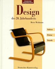 Cover of: Design des 20. Jahrhunderts. Fakten, Preise, Trends.