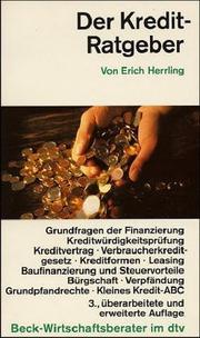 Cover of: Der Kredit- Ratgeber.