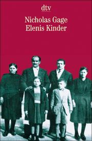 Cover of: Elenis Kinder by Nicholas Gage