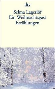 Cover of: Ein Weihnachtsgast. Drei Erzählungen.