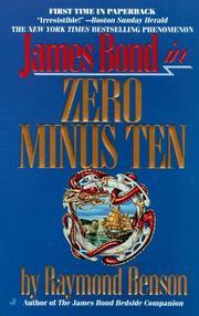 Cover of: Zero Minus Ten (007) by Raymond Benson